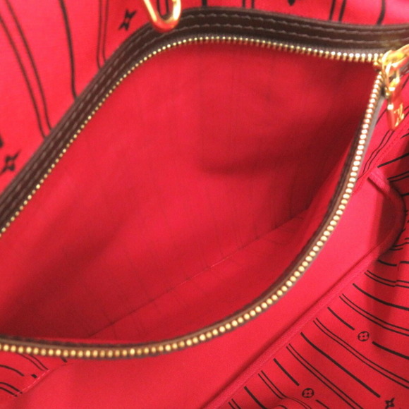 LOUIS VUITTON Brown Damier Neverfull MM Tote Bag - Picture 7 of 10